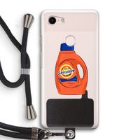 Ultra Sensitive: Pixel 3 Transparant Hoesje met koord