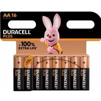 Duracell Plus 100 Wegwerpbatterij AA Alkaline - thumbnail