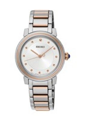 Seiko horlogeband SRZ480P1 / 7N01 0JE0 Staal Multicolor 14mm