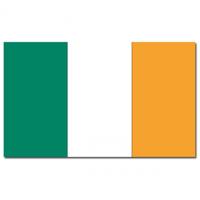 Vlag Ierland - 90 x 150 cm - Ierse Vlaggen - Ireland / ?ire
