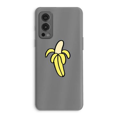 Banana: OnePlus Nord 2 5G Transparant Hoesje