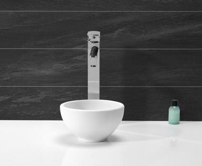 Wiesbaden Solid Surface opzetfontein rond 20x20x11