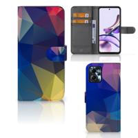 Motorola Moto G13 | G23 | Book Case | Polygon Dark