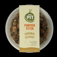 Met PIT Pompoenpitten caramel zeezout 150 Gram