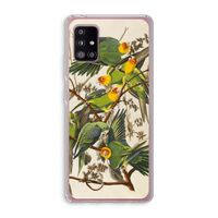 Carolinaparkiet: Samsung Galaxy A51 5G Transparant Hoesje
