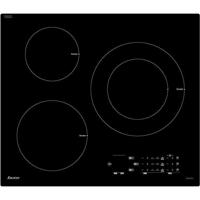 SAUTER SPI5361B Inductiekookplaat - 3 zones - 7200W - L60 x D52cm - Glascoating - Zwart