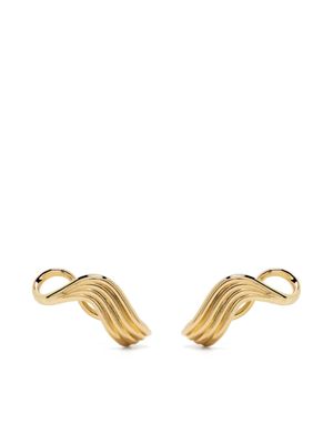 Fernando Jorge boucles d'oreilles Stream Lines en or 18ct