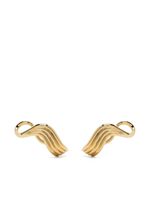 Fernando Jorge boucles d'oreilles Stream Lines en or 18ct