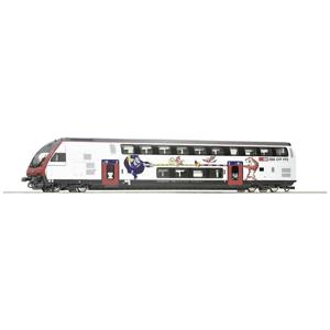 Roco 74718 H0 dubbeldeksrijtuig van de SBB 2) Klasse, type BT IC2020 (DCC)