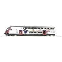 Roco 74718 H0 dubbeldeksrijtuig van de SBB 2) Klasse, type BT IC2020 (DCC)