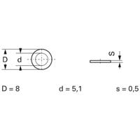 Kendrion 50029 Afdichting 1 stuk(s)