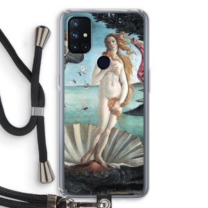 Birth Of Venus: OnePlus Nord N10 5G Transparant Hoesje met koord