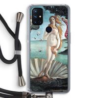 Birth Of Venus: OnePlus Nord N10 5G Transparant Hoesje met koord