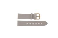 Horlogeband Smartwatch Fossil FTW6054 Leder Roze 22mm