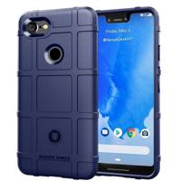 Volledige dekking schokbestendig TPU Case voor Google pixel 3 XL (blauw)