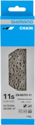 Shimano ketting 11 speed ultegra / deore xt hg701 met 138 schakels race/mtb/e-bike
