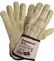 Promat Handschoen | Top Rhein | maat 10 beige | Rundnerfleer | EN 388 PBM-categorie II - 4000371107 4000371107