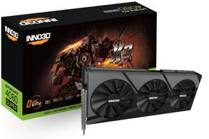 Inno 3D Nvidia GeForce RTX 4080 Super Videokaart X3 16 GB GDDR6X-RAM PCIe x16 HDMI, DisplayPort NVIDIA G-Sync