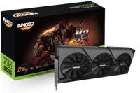 INNO3D GeForce RTX 4080 SUPER X3 grafische kaart 1x HDMI, 3x DisplayPort, DLSS 3