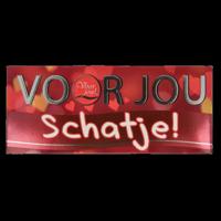Voor Jou! Wensreep schatje 70 Gram