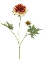 Pure Royal kunsttak scabiosa 79cm amber