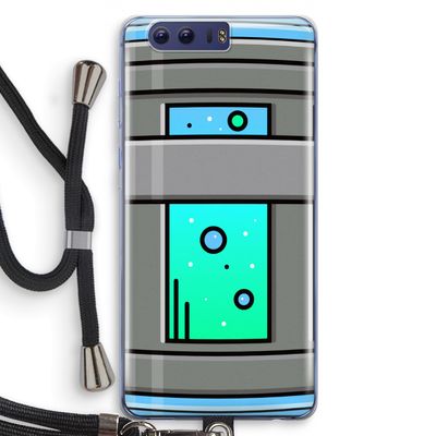 Chug Bottle: Honor 9 Transparant Hoesje met koord