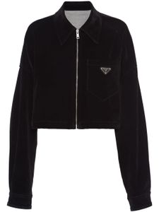 Prada veste en jean - Noir