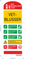 gebruiksaanwijzing Vet-Blusser (zelfklevend) - gebruiksaanwijzing Vet-Blusser (zelfklevend) - - thumbnail