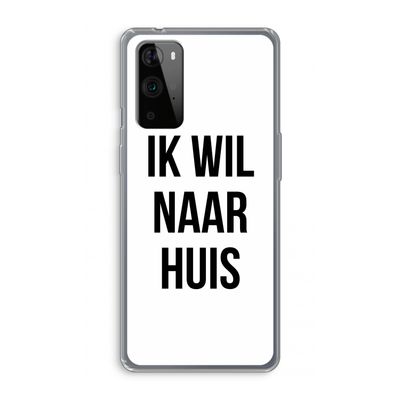 Ik wil naar huis: OnePlus 9 Pro Transparant Hoesje