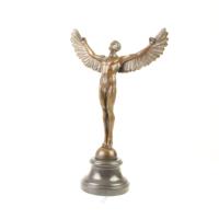 A BRONZE SCULPTURE OF ICARUS A BRONZE SCULPTURE OF ICARUS