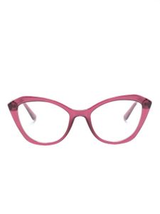 Karl Lagerfeld lunettes de vue à monture papillon - Rose