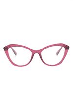 Karl Lagerfeld lunettes de vue à monture papillon - Rose Karl Lagerfeld lunettes de vue à monture papillon - Rose