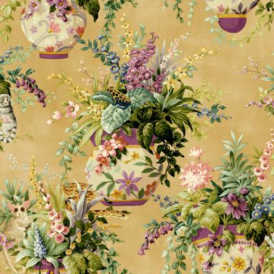 Dutch Wallcoverings Xanadu - Rivara Ochre