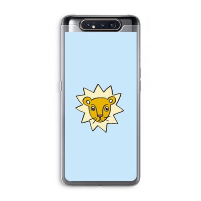 Kleine leeuw: Samsung Galaxy A80 Transparant Hoesje