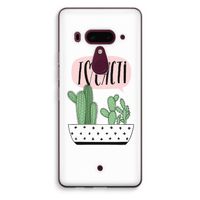 I love cacti: HTC U12+ Transparant Hoesje