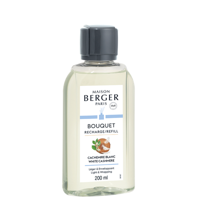 Maison Berger Navulling - voor geurstokjes - White Cashmere - 200 ml