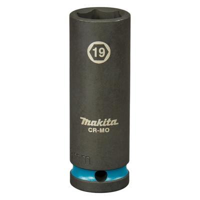 Makita E-16499 Impact Black Krachtdop 1/2" lang | 19 mm