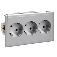 Schneider Electric 5940111 Inbouwdoos Wandcontactdoos dubbel 1 stuk(s) Wit