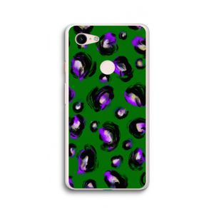 Green Cheetah: Google Pixel 3 XL Transparant Hoesje