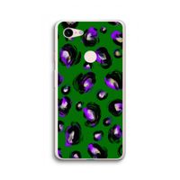 Green Cheetah: Google Pixel 3 XL Transparant Hoesje