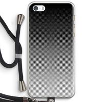 Musketon Halftone: iPhone 5 / 5S / SE Transparant Hoesje met koord