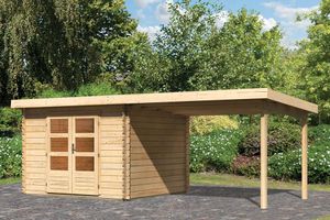 Woodfeeling | Tuinhuis Bastrup 5 met Overkapping 3,0