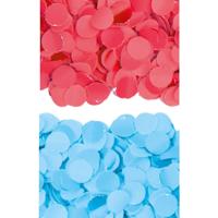 Confetti snippers - 400 gram - fuchsia roze en blauw - papier - feest versiering - babyshower Confetti snippers - 400 gram - fuchsia roze en blauw - papier - feest versiering - babyshower