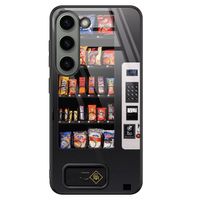 Samsung Galaxy S23 glazen hardcase - Snoepautomaat