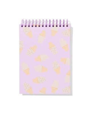 HEMA Schetsboek 18.6x25.4 Blanco Ijsjes