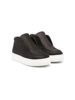 Andrea Montelpare leather slip-on sneakers - Noir