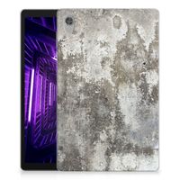 Lenovo Tab M10 HD (2de generatie) Tablet Back Cover Beton Print - thumbnail