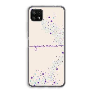 Sterren: Samsung Galaxy A22 5G Transparant Hoesje