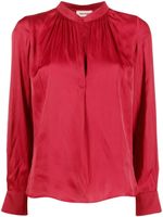 Zadig&Voltaire blouse Tink en satin - Rouge