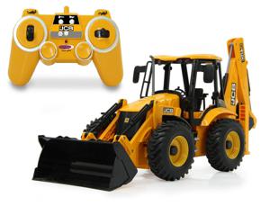 Jamara Graafmachine JCB backhoe loader 1:20 geel